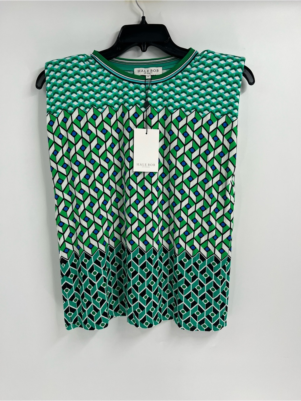 Hale Bob Geometric Sleeveless Top
Size Small
